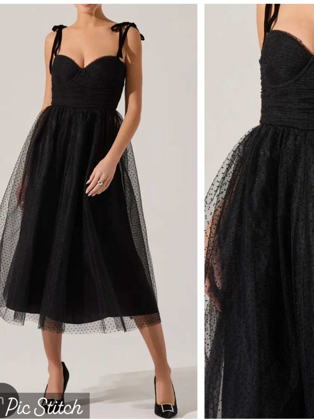 ASTR The Label Karyme Tie Strap Midi Dress